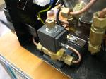 Steam boiler fill valve. 
