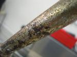 The lever was all rusty