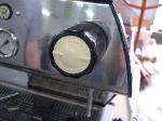 The steam knob.
